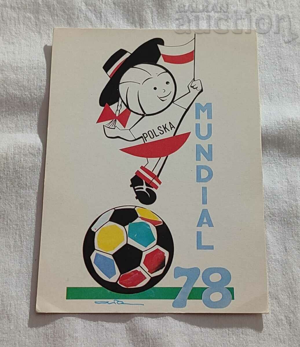 FOTBAL MUNDIAL 1978 POLONIA P.K.