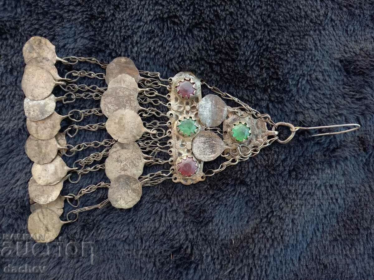 Old Silver Revival-era filigree brooch ornament costume 19th Century - 6 Old Silver Revival-era filigree brooch ornament costume 19th Century - 6