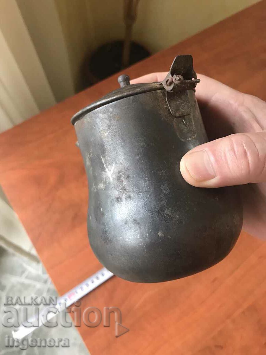 КАНЧЕ ЧАЙНИК ДЖЕЗВЕ МЕТАЛ-ГЕРМАНИЯ с цена 12.00 лв. | € 6.14 КАНЧЕ ЧАЙНИК ДЖЕЗВЕ МЕТАЛ-ГЕРМАНИЯ с цена 12.00 лв. | € 6.14