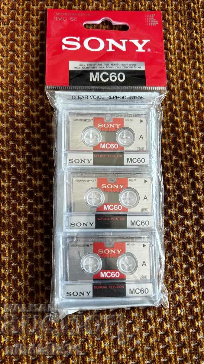 Мини касетки Sony MC60 нови