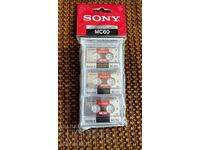 Mini casete Sony MC60 noi