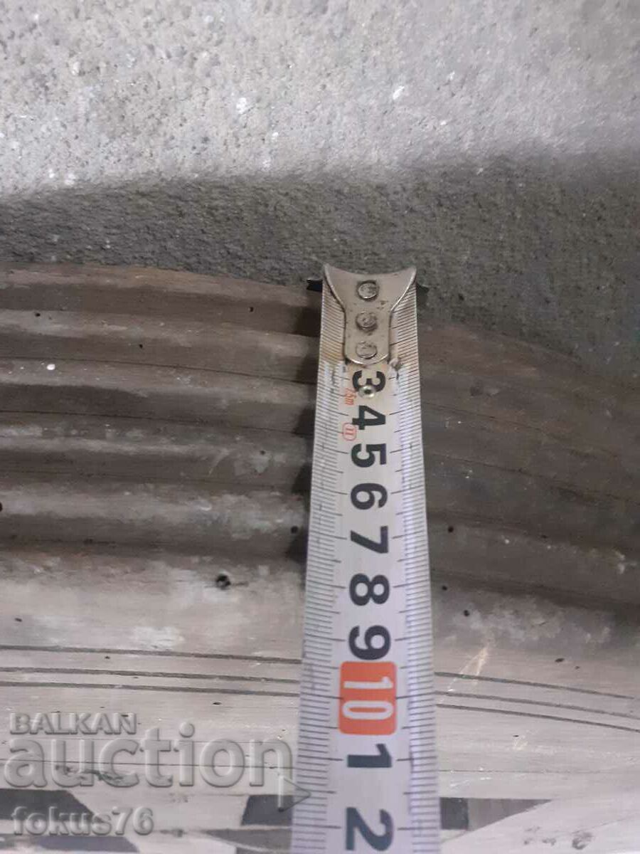 Μοναδικό - Παλιό τεράστιο ξύλινο σφόνδυλο τροχού πρωτόγονο - 7 Μοναδικό - Παλιό τεράστιο ξύλινο σφόνδυλο τροχού πρωτόγονο - 7