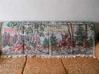 Hungarian Wall Tapestry - Machine Embroidery