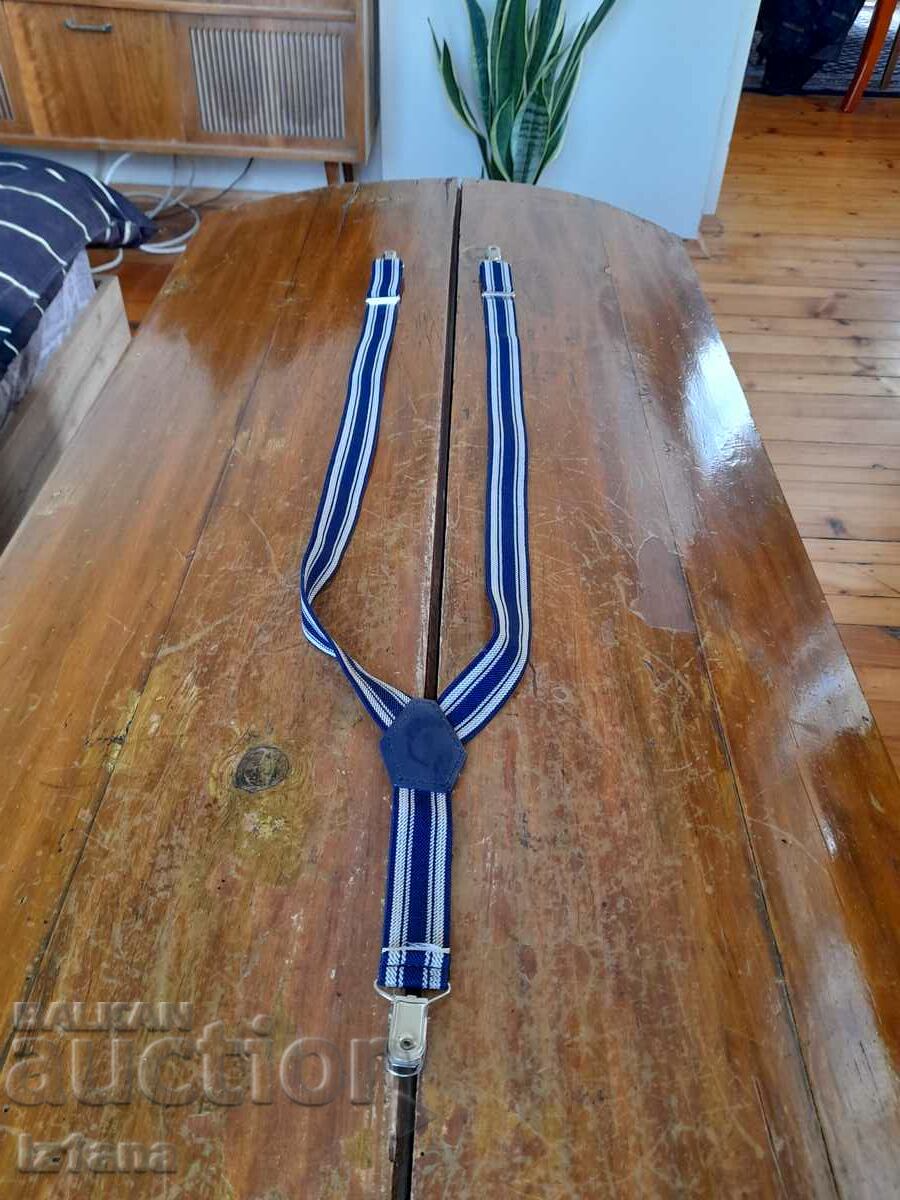 Old suspenders, straps