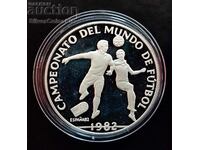 Сребро 10 Балбоа Световно по Футбол 1982 Панама