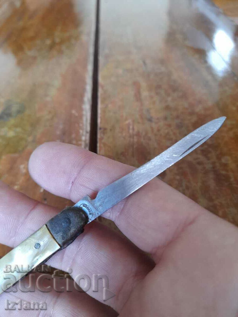 Παλιό μαχαίρι τσέπης, λεπίδα, λεπίδα - 5 Παλιό μαχαίρι τσέπης, λεπίδα, λεπίδα - 5
