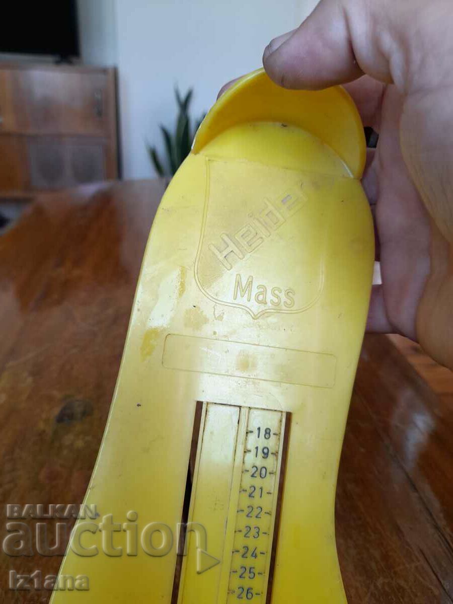 Licitație Dispozitiv pentru măsurarea numărului de picioare, pantofi