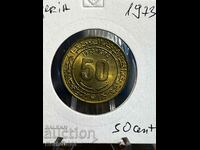 50 cents 1973 Algeria