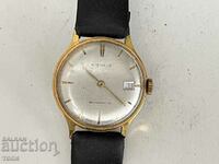 KIENZLE GERMANY MADE CAL 051a/52 GOLD PLATED RARE WORKS B Z C