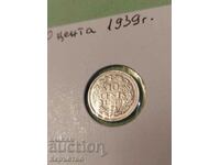 10 цента 1939г. Нидерландия