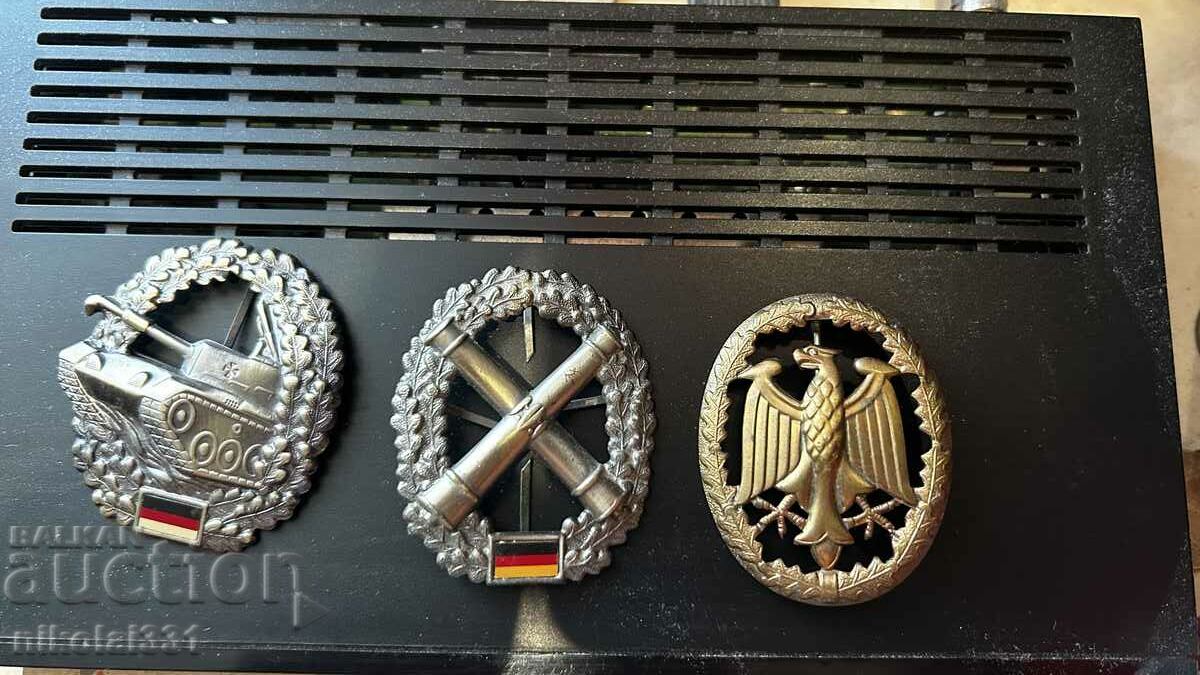 Немски кокарди 3 броя от Стотинка!