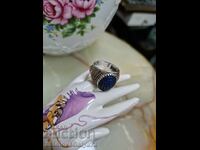 Great Antique Silver Plated Men's Ring