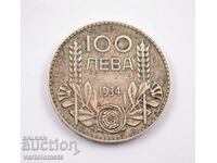 100 Leva 1934 - Bulgaria › Țarul Boris III