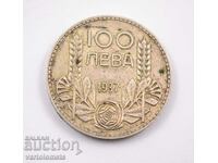 100 Leva 1937 - Bulgaria › Tsar Boris III