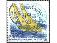 Stamped Brand Boat Regatta 1993 from France