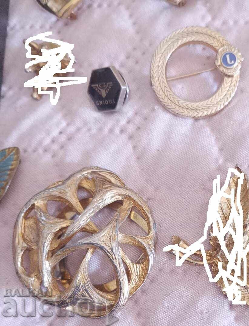 7 Brooches from an old jeweler/1970s/ won at auction from England - 5 7 Brooches from an old jeweler/1970s/ won at auction from England - 5