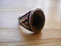 Antique Silver Plated Ring