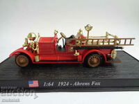 1:64 AHRENS FOX 1924 MODEL DE trăsura de jucărie pentru pompieri