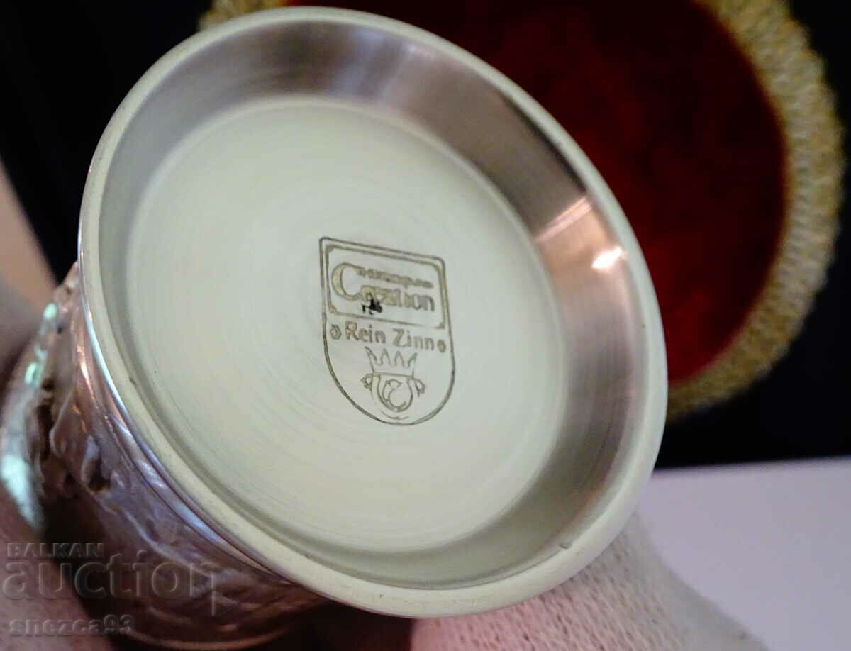 Pewter Cups 70 ml, Merry Tavern, Wedding, Cellar - 5 Pewter Cups 70 ml, Merry Tavern, Wedding, Cellar - 5