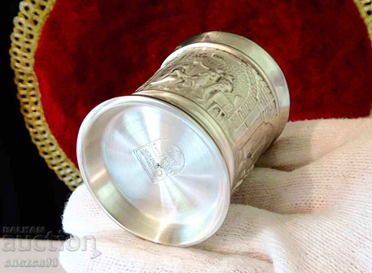 Pewter Cups 70 ml, Merry Tavern, Wedding, Cellar - 6 Pewter Cups 70 ml, Merry Tavern, Wedding, Cellar - 6