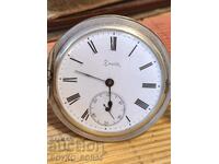 Antique Swiss Silver Pocket Watch ZENITH Zenith