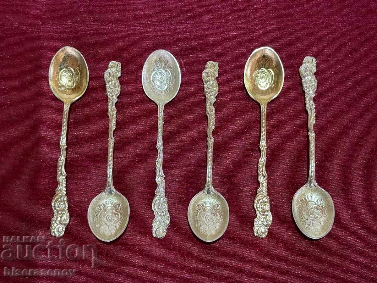 Beautiful spoons (6 pieces)