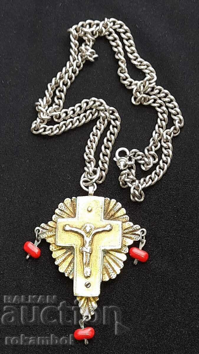 Δημοπρασία Αναγεννησιακός ασημένιος σταυρός, εγκόλπιο, λειψανοθήκη Δημοπρασία Αναγεννησιακός ασημένιος σταυρός, εγκόλπιο, λειψανοθήκη