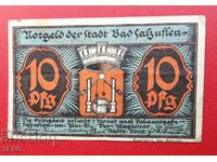 Τραπεζογραμμάτιο-Γερμανία-S.Rhine-Westphalia-Bad Salzuflen-10 pf.1920