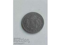 thaler silver coin Germany Fr. August 1854 Saxony