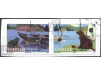 Σφραγισμένα γραμματόσημα Boat Trip Dog 2006 από τη Σουηδία
