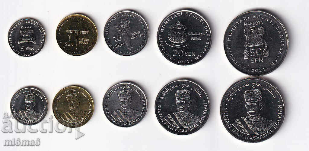 сет монети Бруней 2021