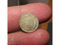2 стотинки и половина 1888 година