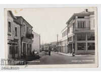 България Кърджали главната улица картичка Г.П 1930-те /50924