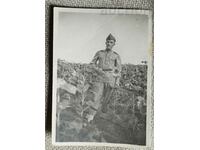 Bulgaria Old Photo Photography & Soldier in Sunflower...