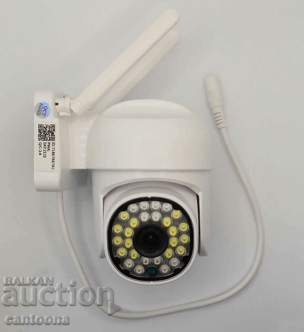 6 Mpx WiFi Wireless IP Camera with Night Vision, 360°, YoSee