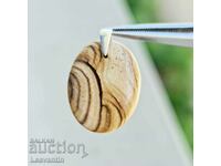 Silver pendant with natural picture Jasper