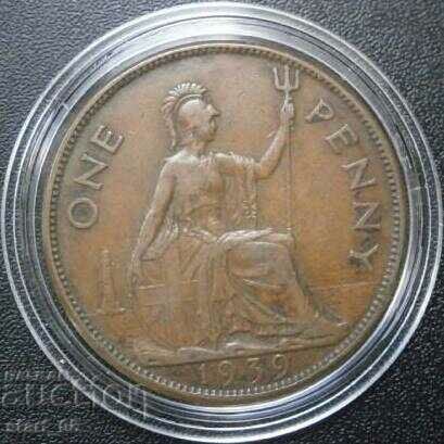 Marea Britanie 1 penny 1939