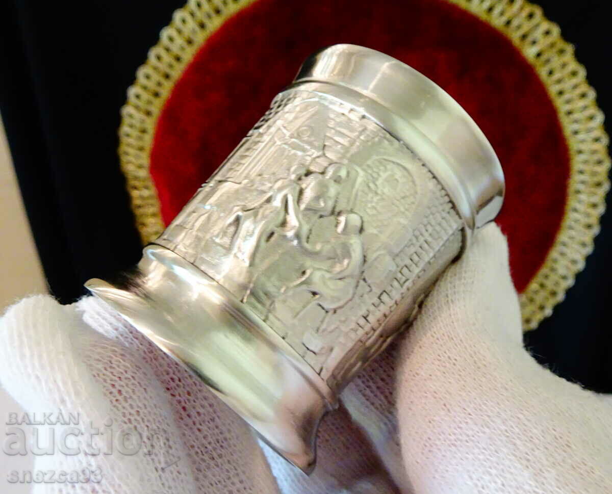 Pewter cup The Merry Tavern. with price 38.00 BGN | € 19.43 Pewter cup The Merry Tavern. with price 38.00 BGN | € 19.43