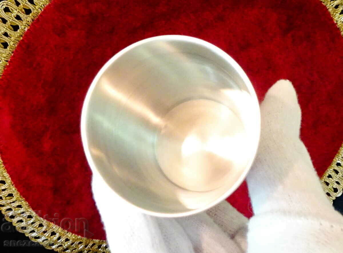 Κασσιτέρινη κούπα για κρασί, κυνήγι, σταφύλια, λυκίσκο - 6 Κασσιτέρινη κούπα για κρασί, κυνήγι, σταφύλια, λυκίσκο - 6