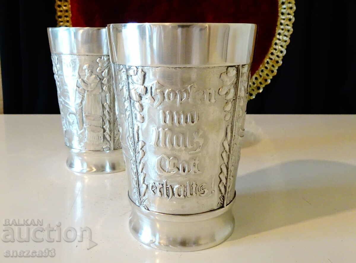 Pewter mug, tankard from Manastirska Izba, 300 ml - 6 Pewter mug, tankard from Manastirska Izba, 300 ml - 6
