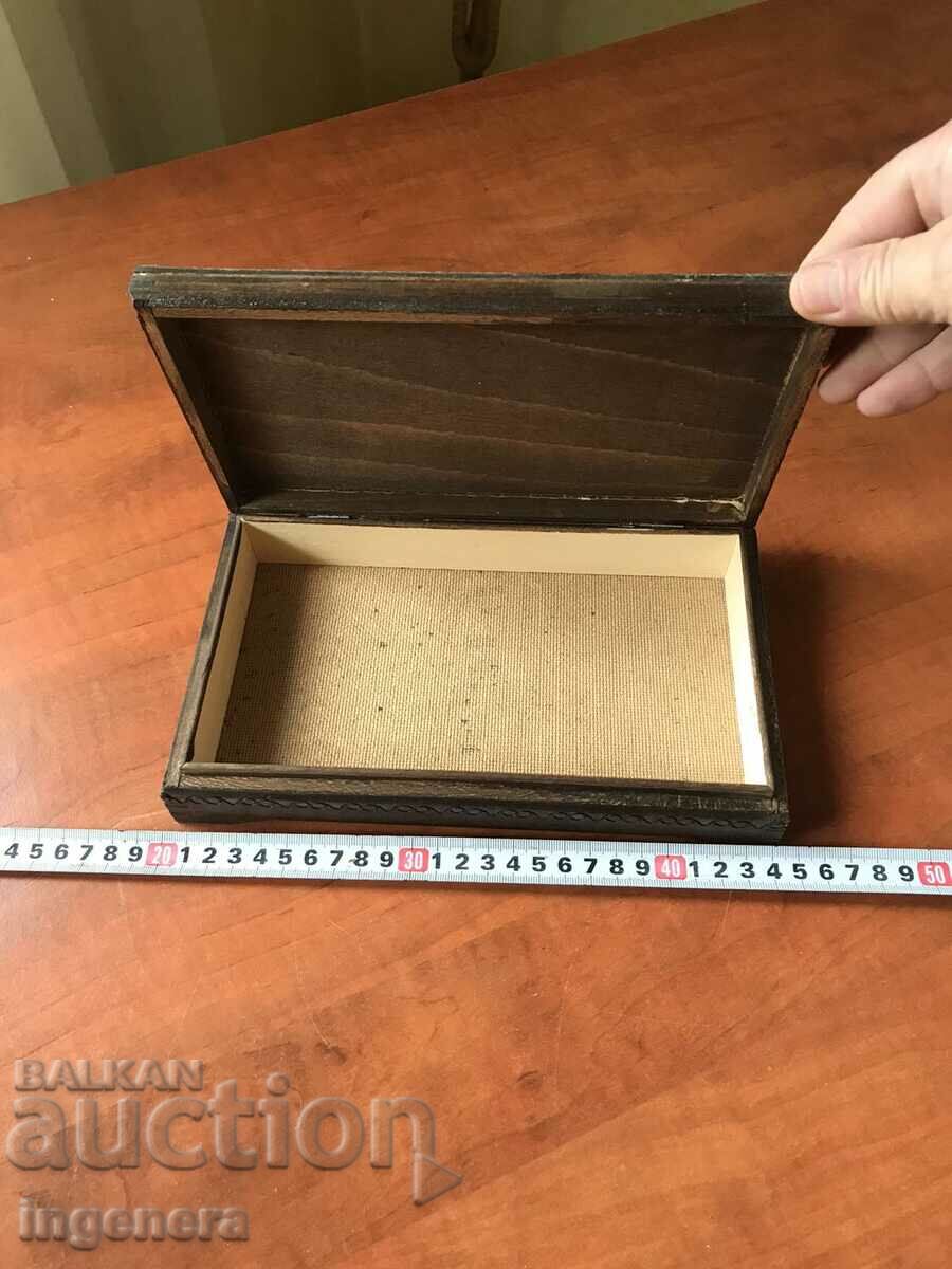 Auction BOX WOOD PYROGRAPH DRAWING ANTIQUE FROM SOCA MOSTRA Auction BOX WOOD PYROGRAPH DRAWING ANTIQUE FROM SOCA MOSTRA