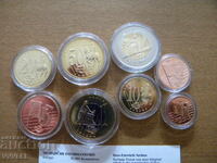 Euro trial coins Serbia. 2003.