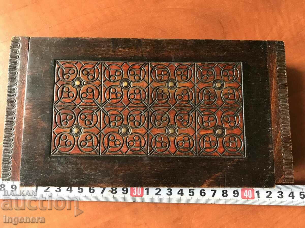 ΚΟΥΤΙ ΞΥΛΟ ΠΥΡΟΓΡΑΦΙΚΟ ΣΧΕΔΙΟ ΑΝΤΙΚΕ ΑΠΟ SOCA MOSTRA με τιμή 29.00 BGN | € 14.83 ΚΟΥΤΙ ΞΥΛΟ ΠΥΡΟΓΡΑΦΙΚΟ ΣΧΕΔΙΟ ΑΝΤΙΚΕ ΑΠΟ SOCA MOSTRA με τιμή 29.00 BGN | € 14.83