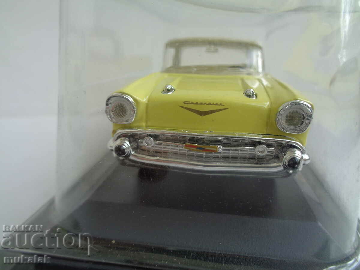 Auction 1:43 CHEVROLET BEL AIR 1957 TOY CAR MODEL Auction 1:43 CHEVROLET BEL AIR 1957 TOY CAR MODEL