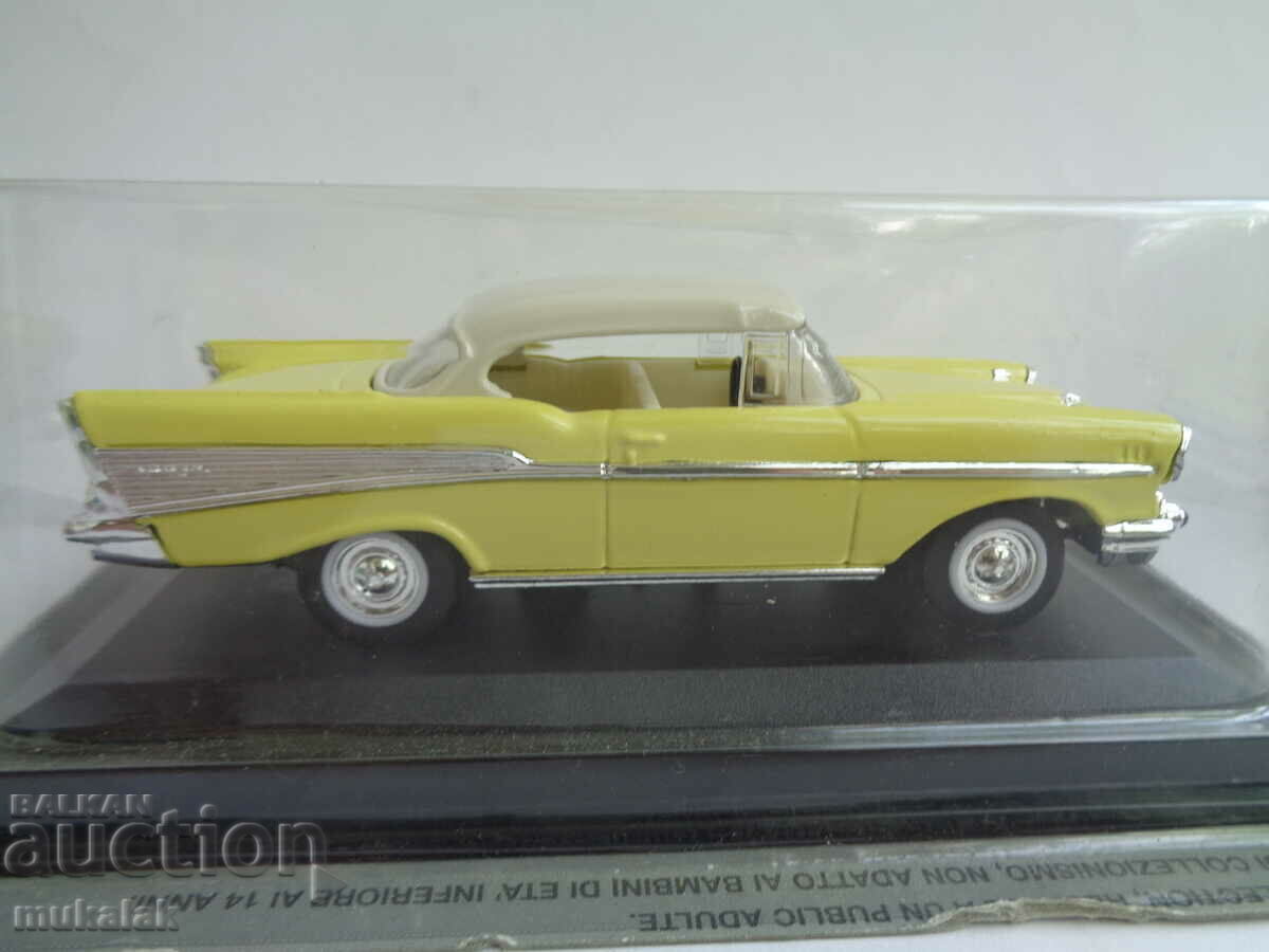 Delivery of 1:43 CHEVROLET BEL AIR 1957 TOY CAR MODEL Delivery of 1:43 CHEVROLET BEL AIR 1957 TOY CAR MODEL