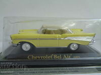 1:43 CHEVROLET BEL AIR 1957 TOY CAR MODEL