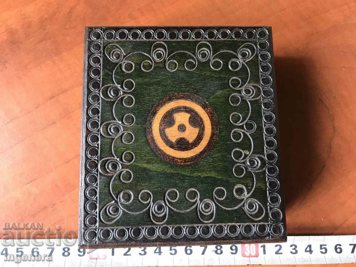 BOX WOOD PYROGRAPH DRAWING ANTIQUE FROM SOCA MOSTRA with price 36.00 BGN | € 18.41 BOX WOOD PYROGRAPH DRAWING ANTIQUE FROM SOCA MOSTRA with price 36.00 BGN | € 18.41
