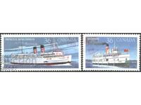 Stamped stamps Ships 1987 from Canada