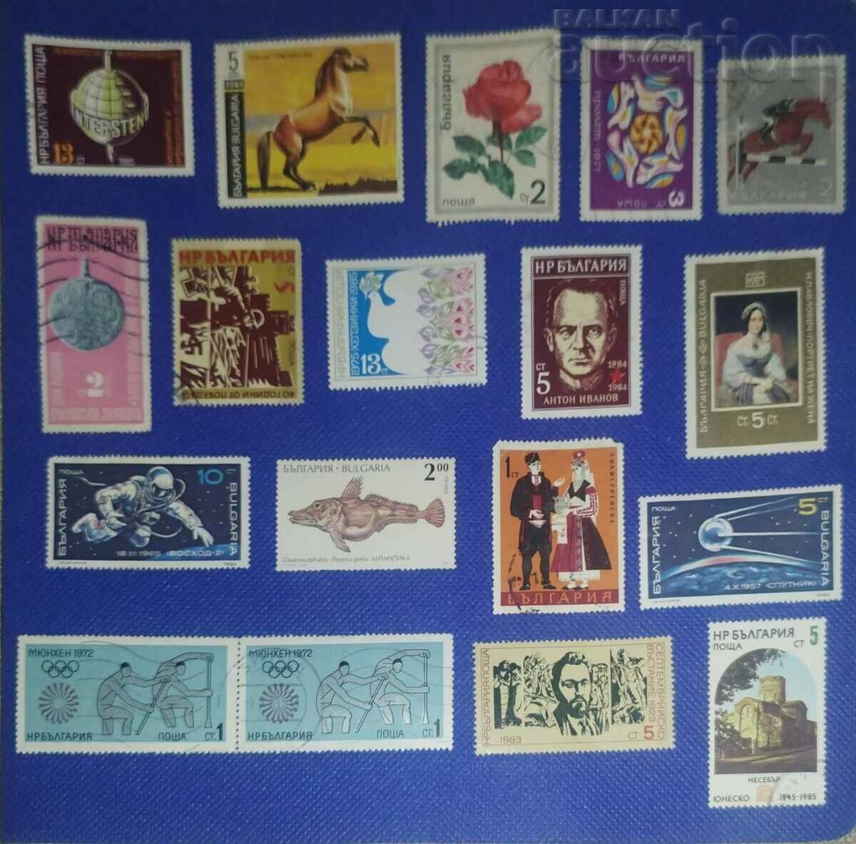 Lot of postage stamps (11)