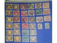 Lot de timbre poștale (12)